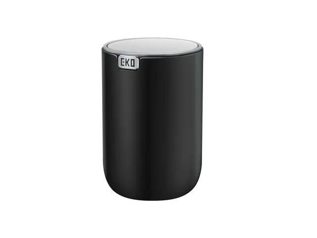 Poubelle de table EKO Fandy 2 avec couvercle basculant 1,5L Noir
