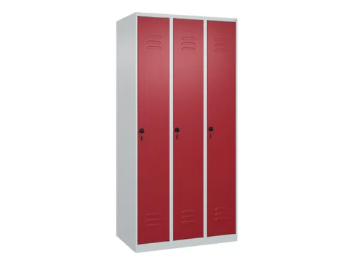 locker voor scheiding van kleding,HxBxD 1850x900x500mm,3vak
