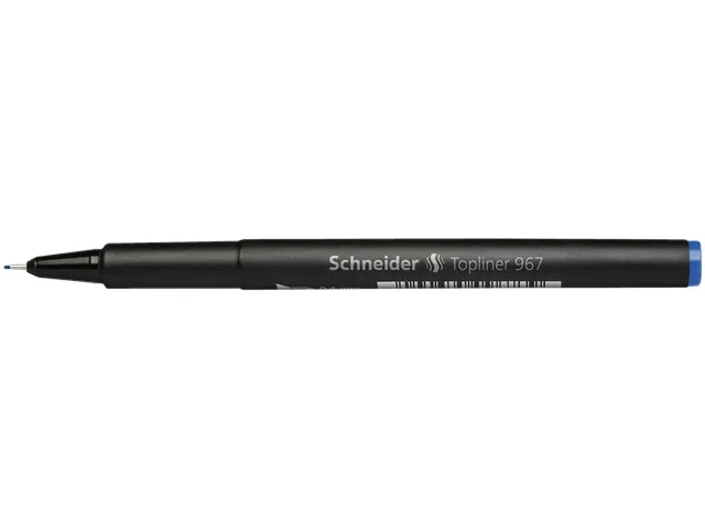 Fineliner Schneider Topliner 967 Blauw 0.4mm