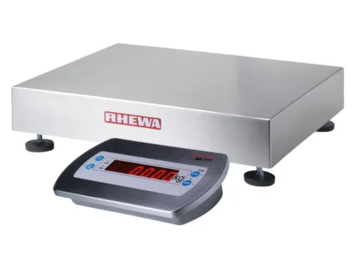 platform-weegschaal,platform BxD 400x500mm,RVS,weegbereik 60kg