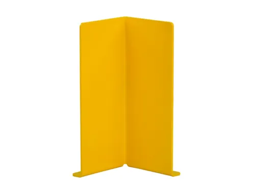 aanrijdbescherming voor stelling,v. binnen,HxL 400x160mm,staal