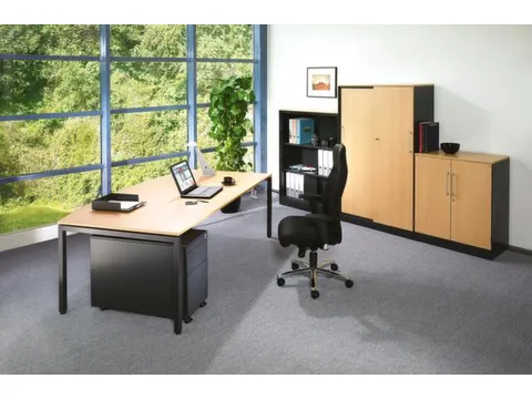 schuifdeurkast,HxBxD 1310x1000x440mm,2xStalen bodem,3 OH