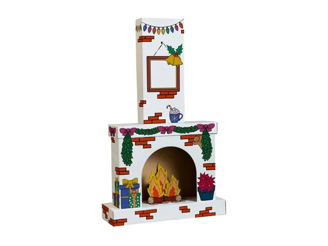 Kartonnen Openhaard XL Bankers Box Play inkleurbaar