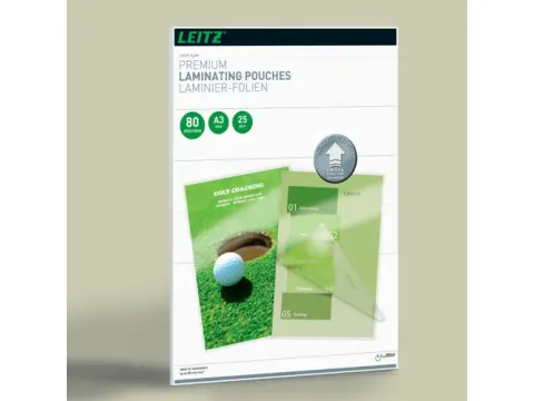 Pochette de plastification Leitz iLAM A3 2x80 microns 25 pièces