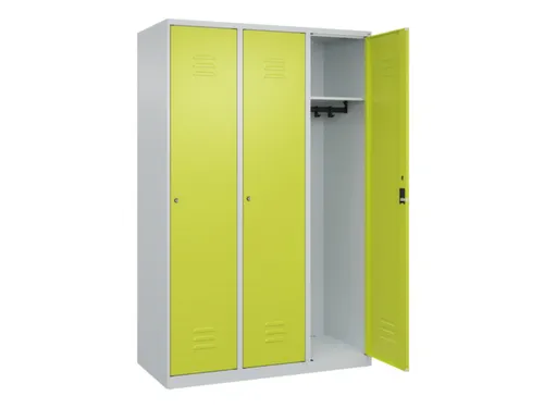 locker,HxBxD 1850x1200x500mm,3vak,vak B 400mm,cil.-slot