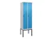 locker voor scheiding van kleding,HxBxD 2120x600x500mm,2vak
