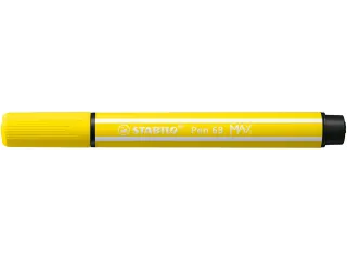 Viltstift STABILO Pen 68/24 Max citroengeel - 5