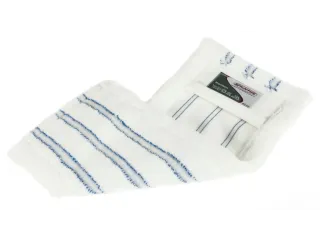 brede mop,B 400mm,microvezel,mop wit/blauw - 2
