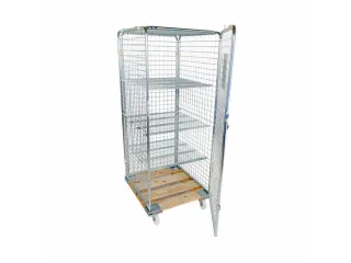 veiligheidsrolcontainer,draagverm. 500kg,HxLxB 1800x815x724mm - 1