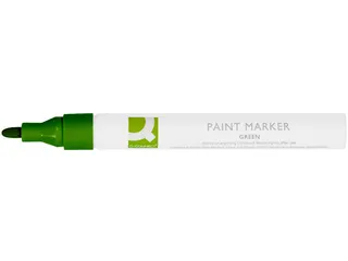 Q-CONNECT Paintmarker op oliebasis ronde punt 2-3mm Groen - 2