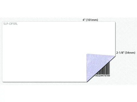 Seiko SLP-OPSRL ondoorzichtige verzendetiketten 54x101mm
