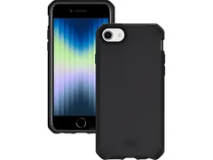 Spectrum Case iPhone SE 3 en SE 2 / iPhone 7 en 8 Solid zwart softbag