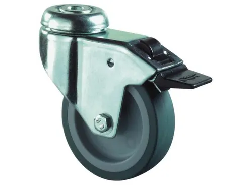 Zwenkwiel Dubbele Vastzetter 40kg Boorgat Øxb 50x18mm Thermoplast