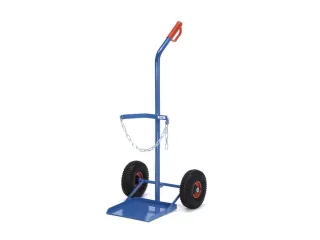 Flessenkar Draagverm. 100Kg 1X33L Fles Ø 318Mm Staal Luchtbanden - 2