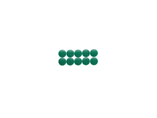 Magneet MAUL Solid 20mm 300gr groen 10 stuks - 3