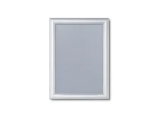 Kliklijst Scritto A4 Rechte Hoeken 25mm Zilver Aluminium / Kunststof - 2