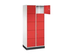 grootvolume-lockersysteem,HxBxD 1950x820x500mm,2x5vakken,cil.-slot