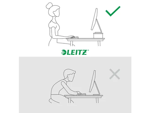 Ergo monitorstandaard, wit