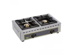 Roller Grill Gaskooktoestel 2-zones propaangas