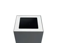 V-Part Top voor Modulaire Afvalbak 85 en 90 L Wit