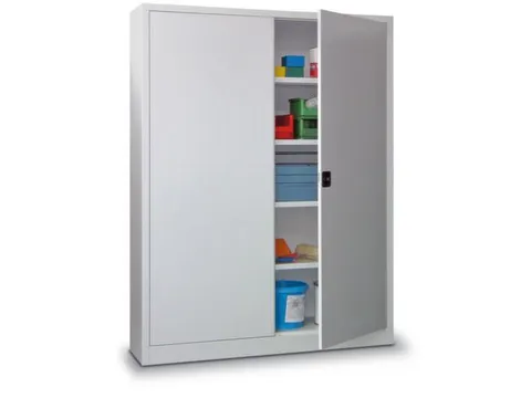 grootvolumekast met openslaande deuren,RAL7035,front RAL7016