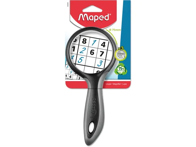 Loep Maped Ergologic 3x vergroting 75mm blister