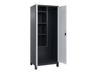 schoonmaakkast,HxBxD 1950x800x500mm,links 4vakken - 2