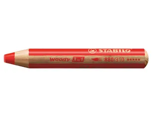 Kleurpotlood STABILO 882 woody 3-in-1 incl. 2 slijpers classpack 48st - 2