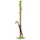 Staande kapstok 6jas-/2tashaken met parapluhouder naturel/groen