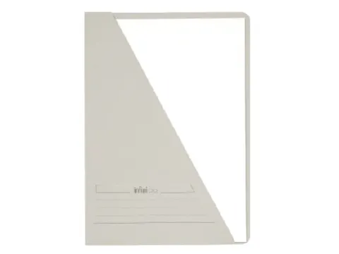 Insteekmap Djois Infinio driehoek A4 270gr grijs