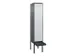locker voor scheiding van kleding,HxBxD 2120x400x815mm,1vak