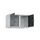 opzetkast,v. locker voor scheiding van kleding,2vak.,vak B 400mm