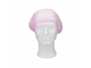 CMT Haarnet Clip cap pp non woven roze Maat L ca 53cm 1000 Stuks - 1