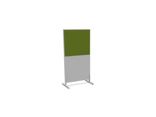 scheidingswand,HxB 1545x800mm,MP-lichtgrijs,BN7048-groen