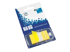 Info flags 25x43mm geel blister à 50 stuks