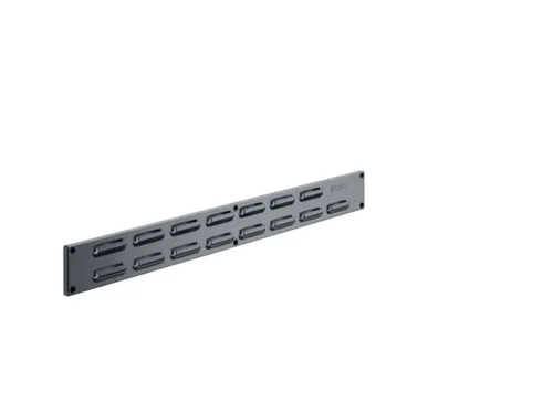 zijrail sleufplaat,HxBxD 76,2x650x13mm,staal,RAL7016