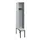 locker met bank,HxBxD 2120x300x815mm,1vak,vak B 300mm,draaigrendel