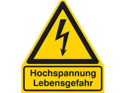 waarschuwings-combibord,v. binnen/buiten,Hoogspanning levensgevaar