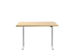 Elektrisch ihv bureau,HxBxD 700-1200x1200x800mm,blad esdoorn