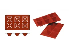 Silikomart Siliconen 1/3 GN Bakmat SILICON FLEX Pyramids SF007