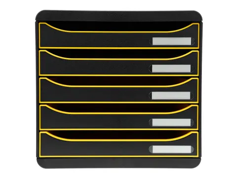 Ladenbox A4+ BIG BOX PLUS BlackOffice zwart/citrus/zw