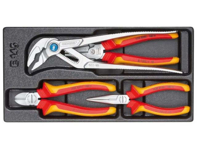 1500 ES-VDE 145 VDE tangenassortiment in 1/3 ES module