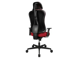 Topstar Bureaustoel Art Comfort met hoofdsteun Rood - 4