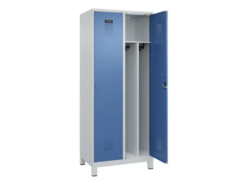 locker voor scheiding van kleding,HxBxD 1950x800x500mm,2vak