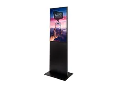 Digitale Totem Display StreamLine Zwart met 43 inch Samsung scherm