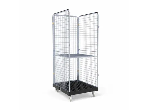 rolcontainer,draagverm. 500kg,laadvl. LxB 775x660mm