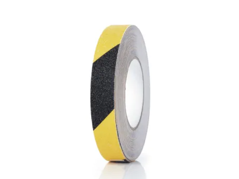 antisliplaag,geel/zwart,band LxB 18mx25mm