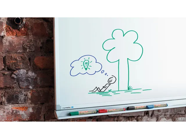 Viltstift edding 28 whiteboard EcoLine rond assorti 1.5-3mm 4st