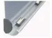 Deurbord Seco 50x148mm zilver 26mm profiel