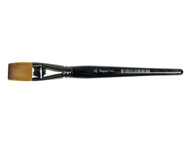 Penseel Kangaro Serie 341 plat Nr. 24 synthetisch doos 6 stuks